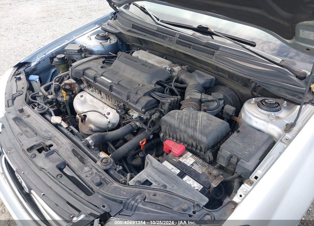 2008 KIA SPECTRA EX VIN: KNAFE121085554092