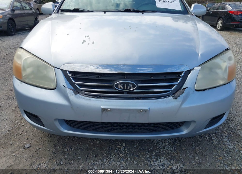 2008 KIA SPECTRA EX VIN: KNAFE121085554092