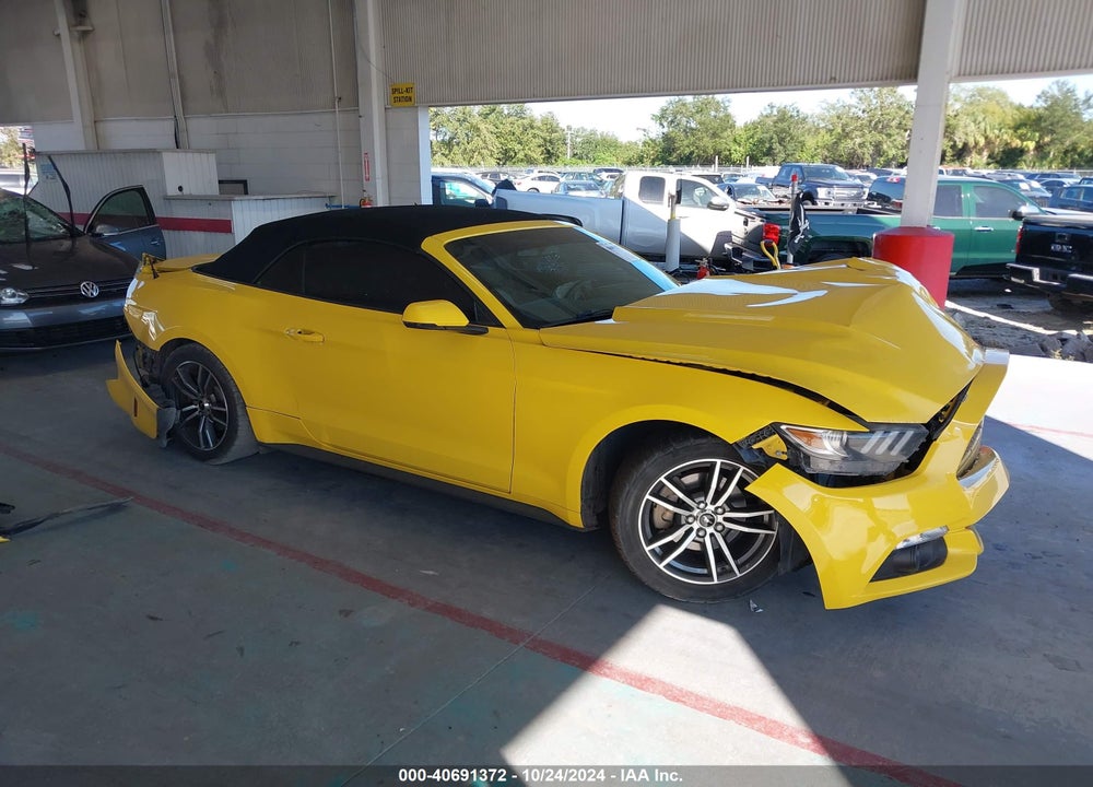 2016 FORD MUSTANG ECOBOOST PREMIUM VIN: 1FATP8UH8G5231819