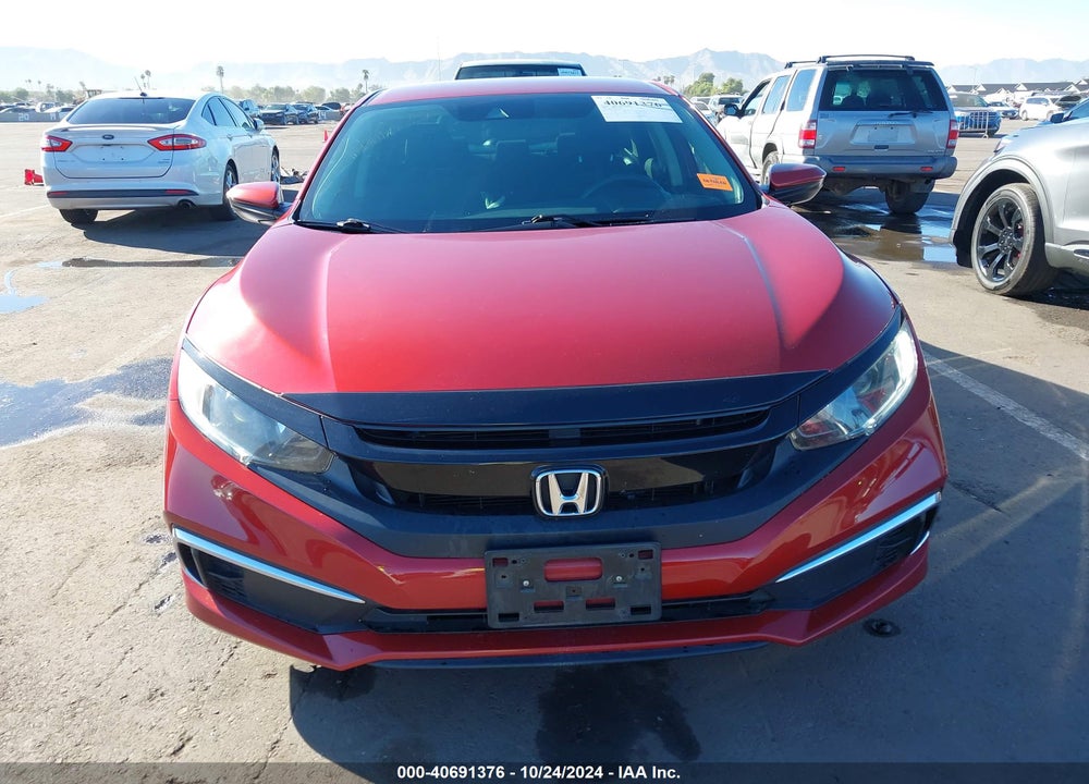 2019 HONDA CIVIC LX VIN: 19XFC2F62KE215317