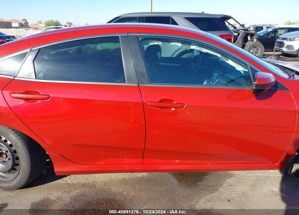 2019 HONDA CIVIC LX VIN: 19XFC2F62KE215317