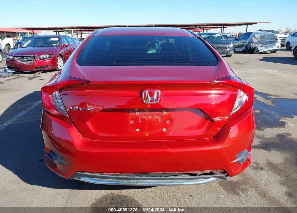 2019 HONDA CIVIC LX VIN: 19XFC2F62KE215317