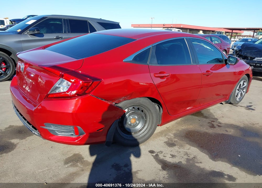 2019 HONDA CIVIC LX VIN: 19XFC2F62KE215317