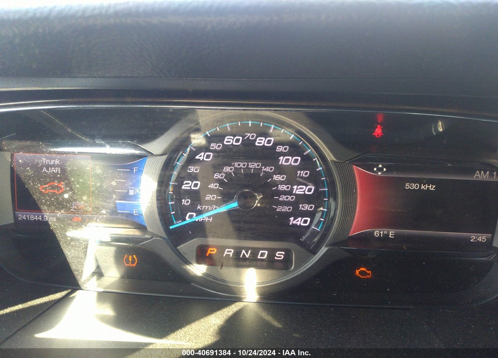 2014 FORD TAURUS LIMITED VIN: 1FAHP2F87EG104626