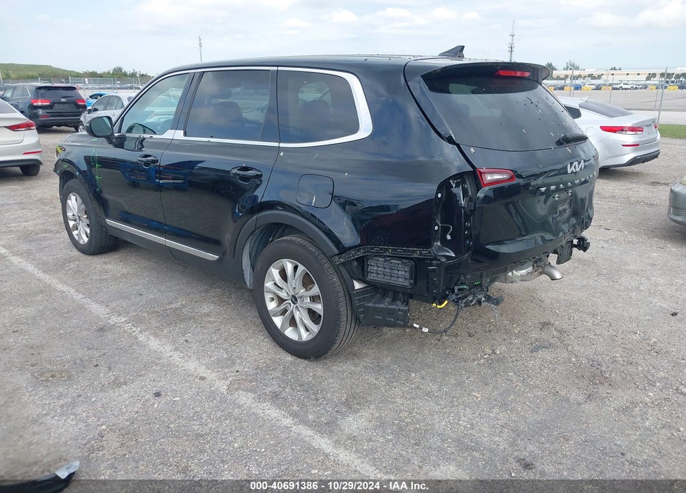 2022 KIA TELLURIDE LX VIN: 5XYP24HC1NG236317