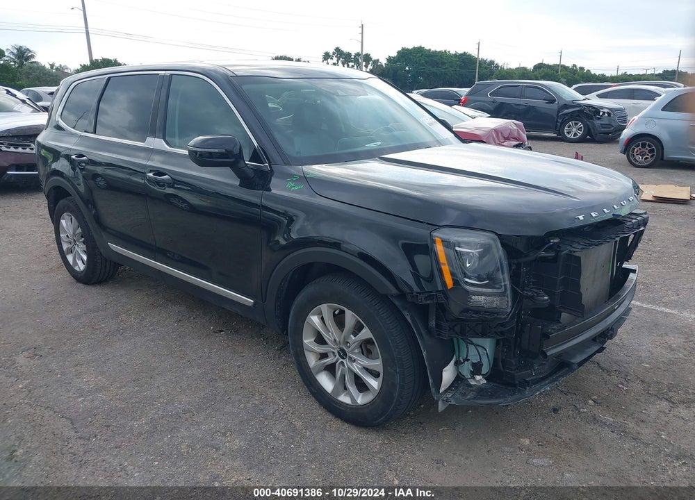 2022 KIA TELLURIDE LX VIN: 5XYP24HC1NG236317