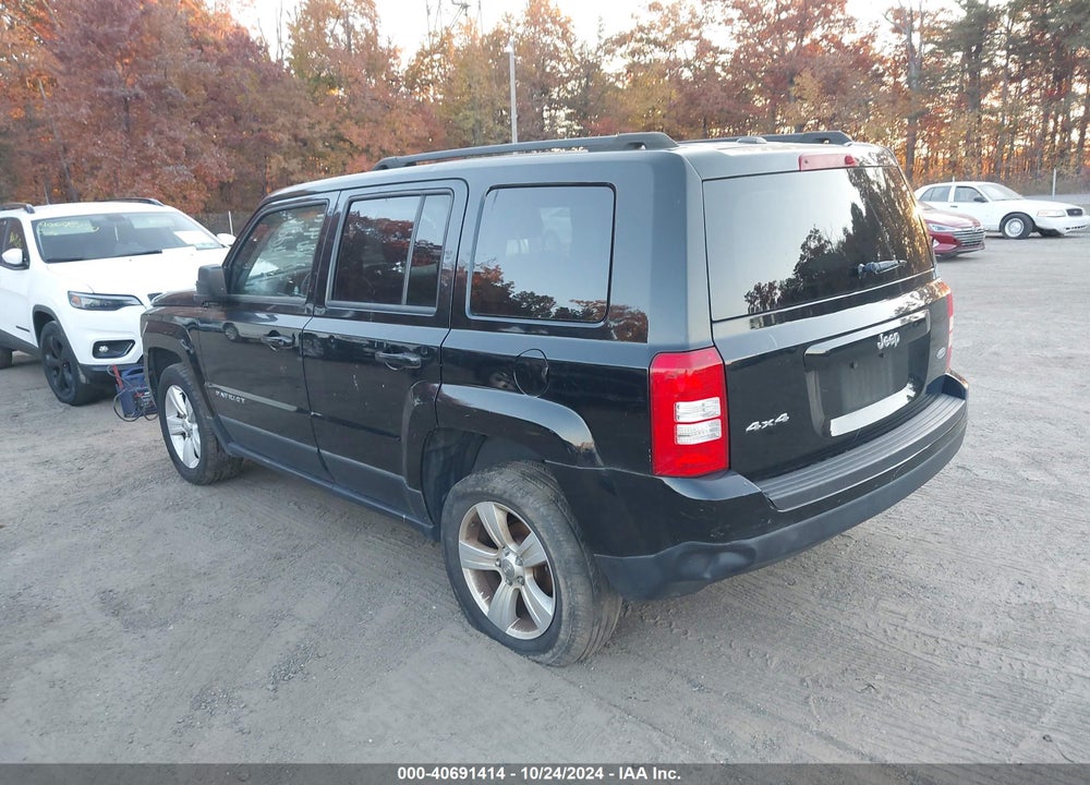 2014 JEEP PATRIOT LATITUDE VIN: 1C4NJRFB1ED898320