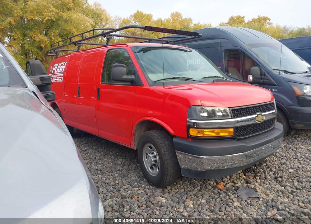 2020 CHEVROLET EXPRESS CARGO RWD 2500 REGULAR WHEELBASE WT VIN: 1GCWGAFB1L1257557