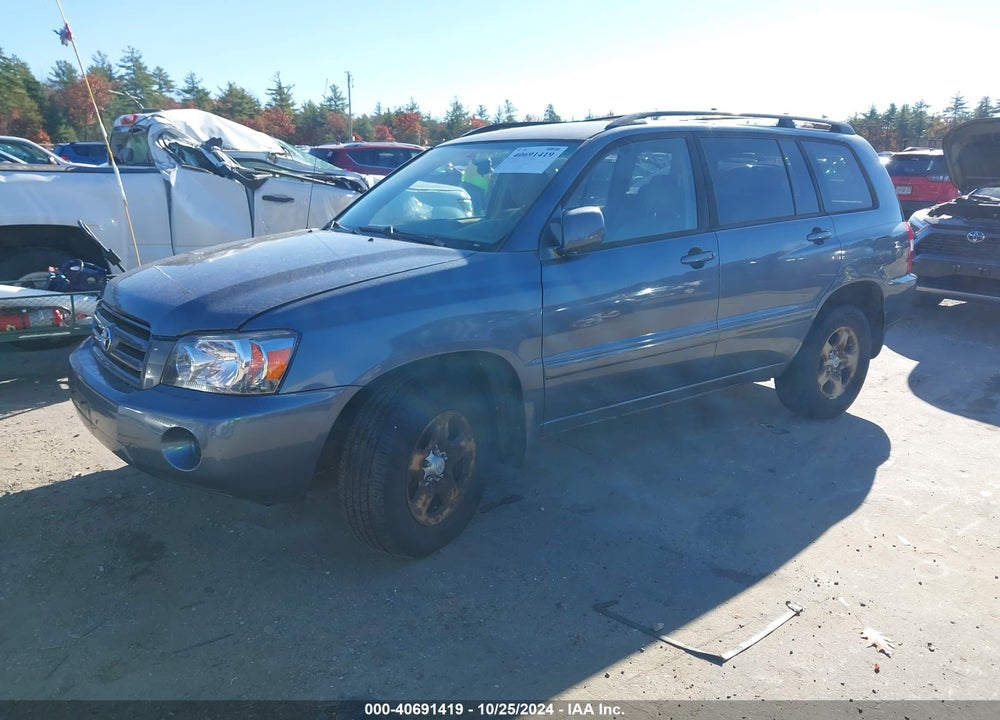 2006 TOYOTA HIGHLANDER VIN: JTEHD21A260043852