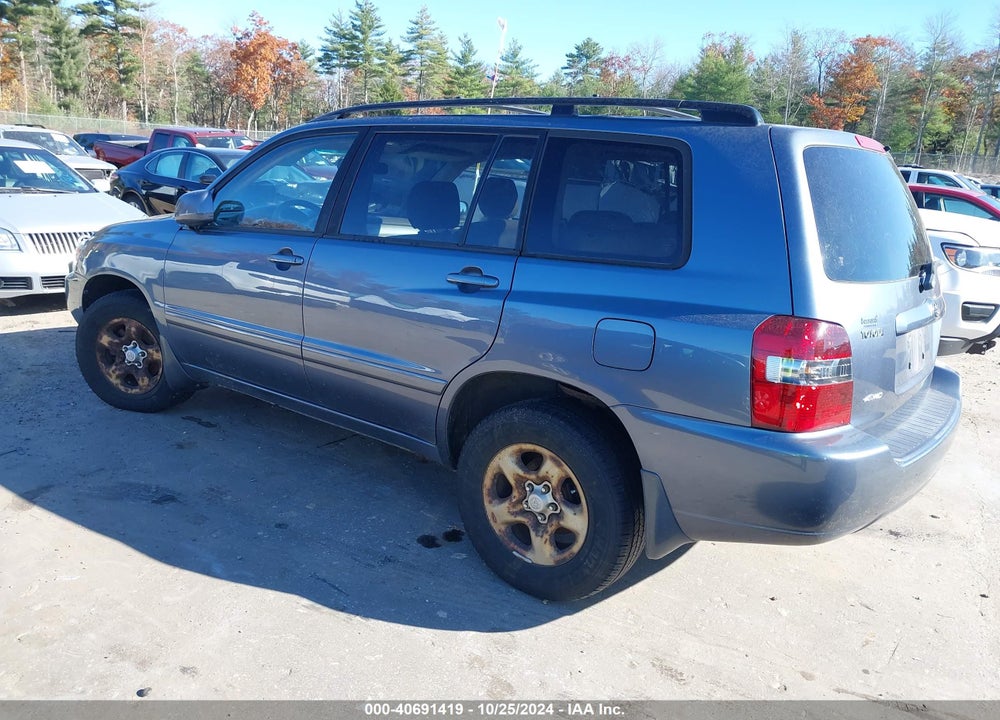 2006 TOYOTA HIGHLANDER VIN: JTEHD21A260043852