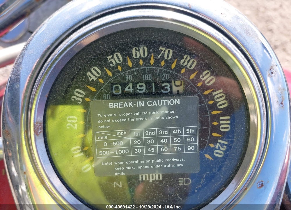 2002 KAWASAKI VN800 B VIN: JKBVNCB152B514938