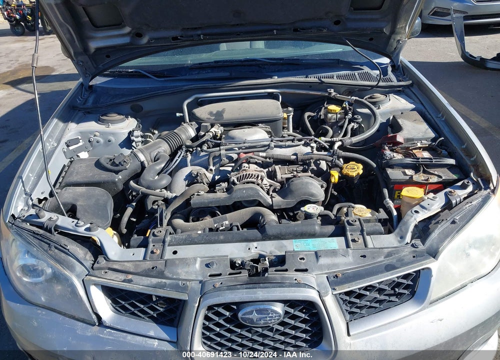 2006 SUBARU IMPREZA 2.5I VIN: JF1GG676X6G821457