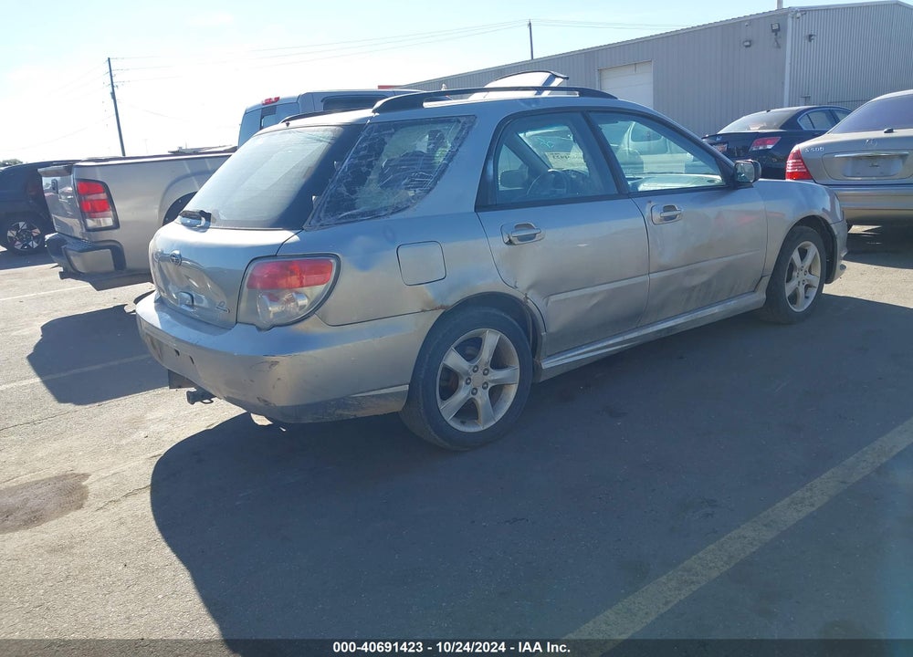 2006 SUBARU IMPREZA 2.5I VIN: JF1GG676X6G821457