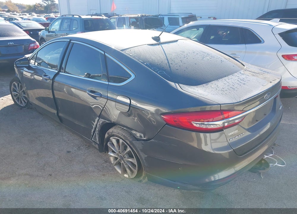 2017 FORD FUSION SE VIN: 3FA6P0HD9HR334851