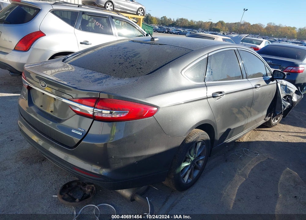 2017 FORD FUSION SE VIN: 3FA6P0HD9HR334851