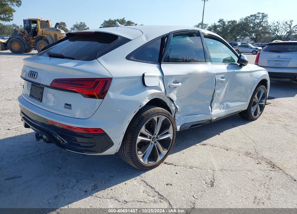 2024 AUDI Q5 SPORTBACK PREMIUM PLUS 45 TFSI S LINE QUATTRO S TRONIC VIN: WA15AAFYXR2102598