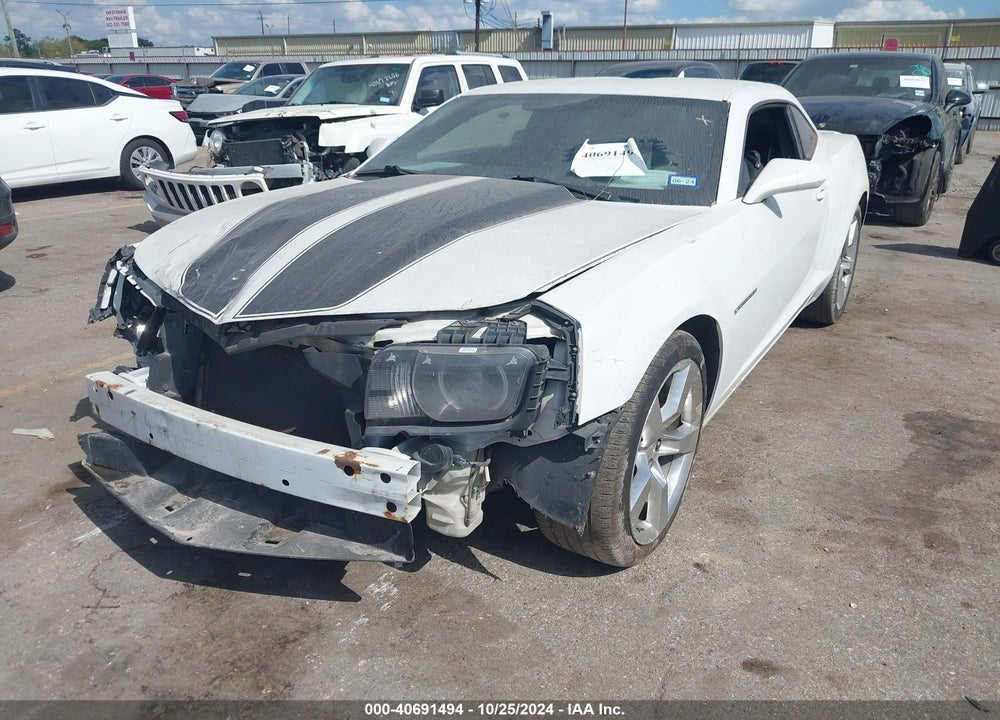 2013 CHEVROLET CAMARO 1LT VIN: 2G1FB1E37D9195404