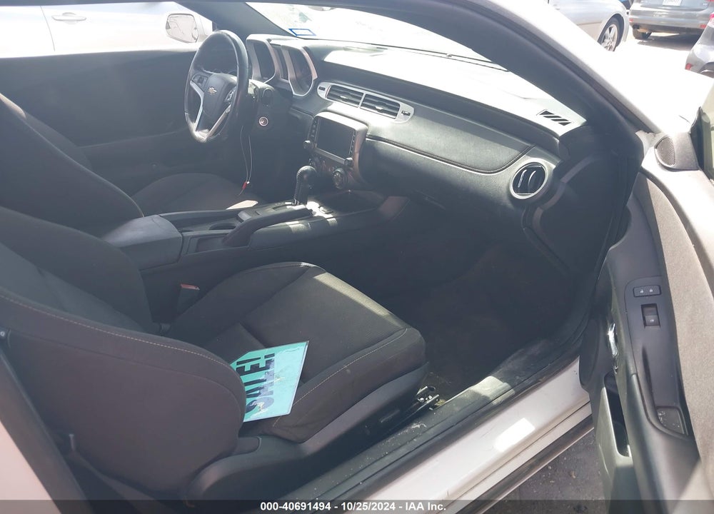 2013 CHEVROLET CAMARO 1LT VIN: 2G1FB1E37D9195404