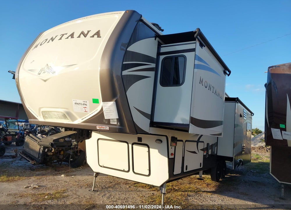2017 KEYSTONE MONTANA TRAVEL TRAILER VIN: 4YDF30020H4702050
