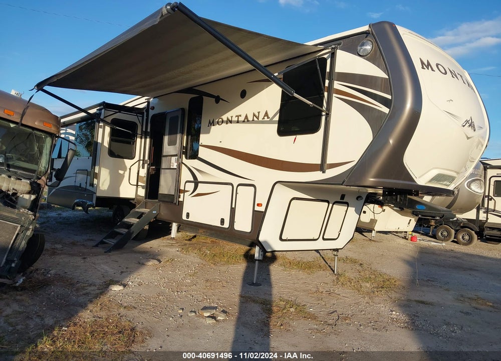 2017 KEYSTONE MONTANA TRAVEL TRAILER VIN: 4YDF30020H4702050