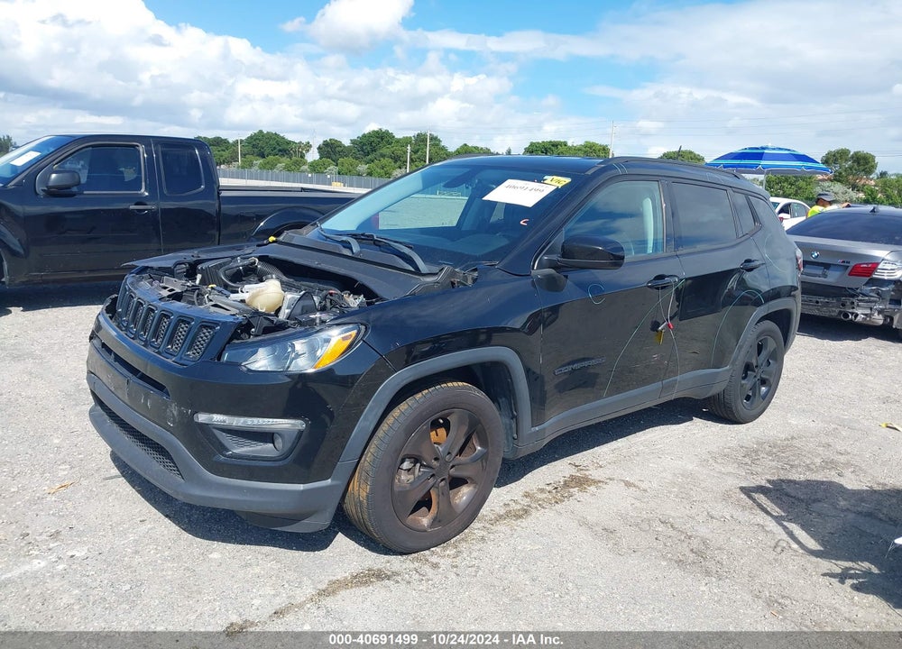 2018 JEEP COMPASS ALTITUDE FWD VIN: 3C4NJCBB4JT319120