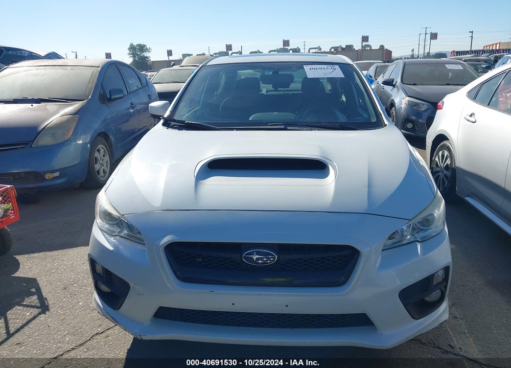 2015 SUBARU WRX PREMIUM VIN: JF1VA1D65F8801059