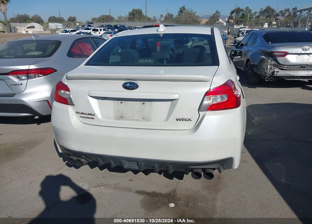 2015 SUBARU WRX PREMIUM VIN: JF1VA1D65F8801059