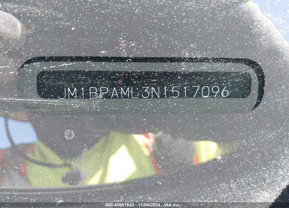2022 MAZDA 3 VIN: JM1BPAML3N1517096