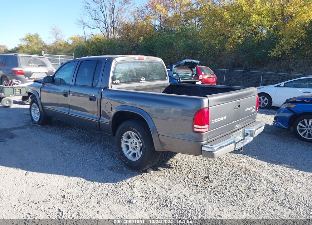 2003 DODGE DAKOTA SLT VIN: 1D7HL48N43S339750