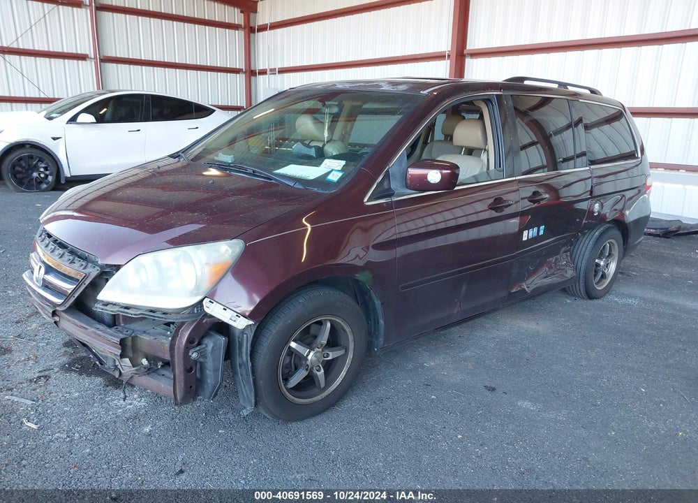 2007 HONDA ODYSSEY EX-L VIN: 5FNRL38737B428674