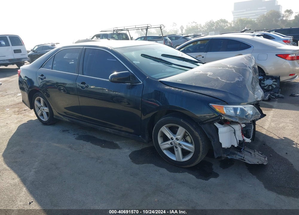 2012 TOYOTA CAMRY SE VIN: 4T1BF1FK5CU587780