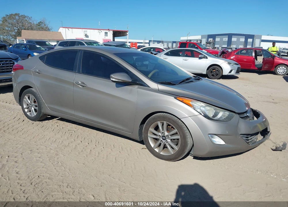 2013 HYUNDAI ELANTRA LIMITED VIN: 5NPDH4AE5DH291163