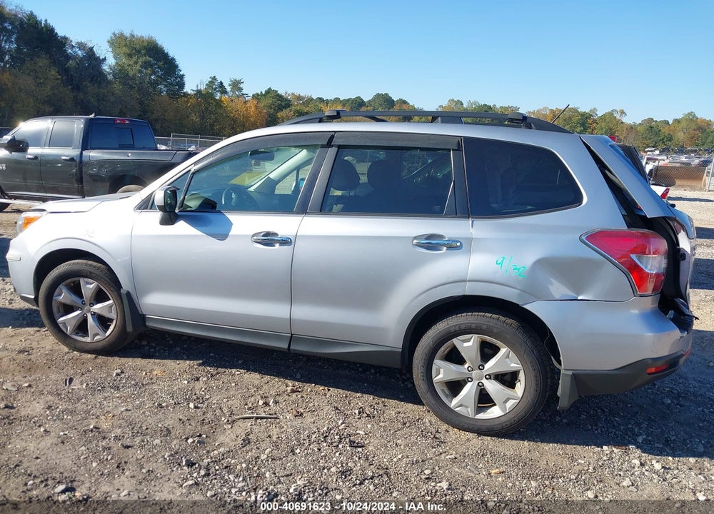 2015 SUBARU FORESTER 2.5I PREMIUM VIN: JF2SJADC5FH835474