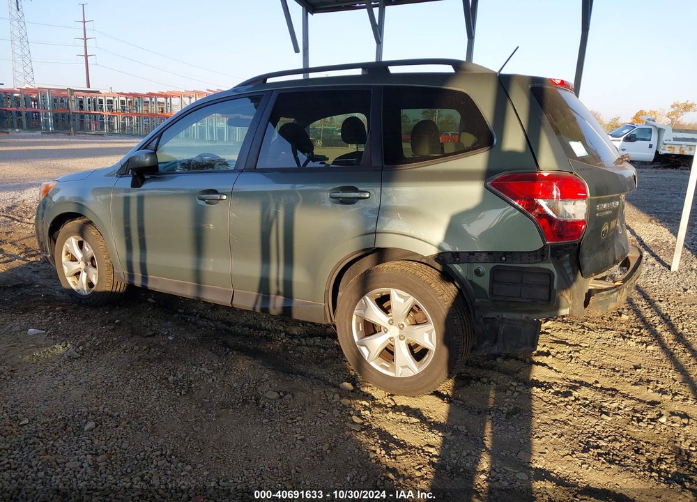 2014 SUBARU FORESTER 2.5I PREMIUM VIN: JF2SJADC9EH525200