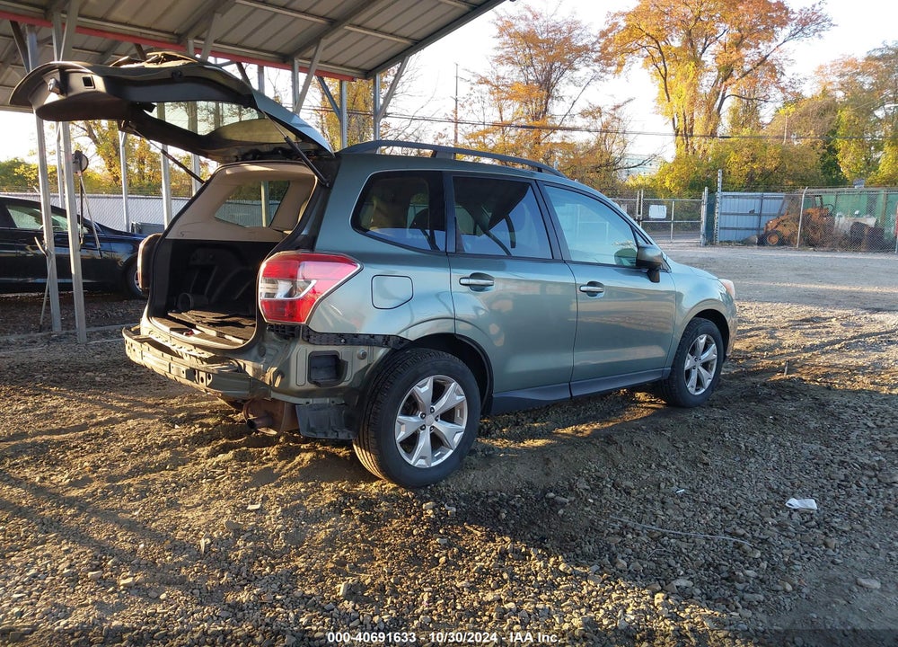 2014 SUBARU FORESTER 2.5I PREMIUM VIN: JF2SJADC9EH525200