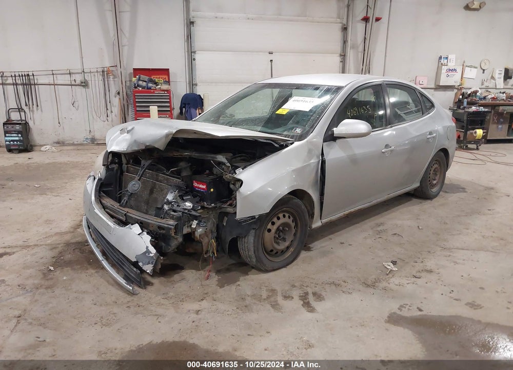 2009 HYUNDAI ELANTRA GLS VIN: KMHDU46D19U803148