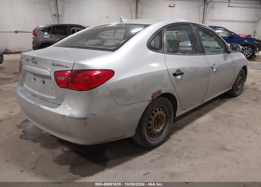 2009 HYUNDAI ELANTRA GLS VIN: KMHDU46D19U803148