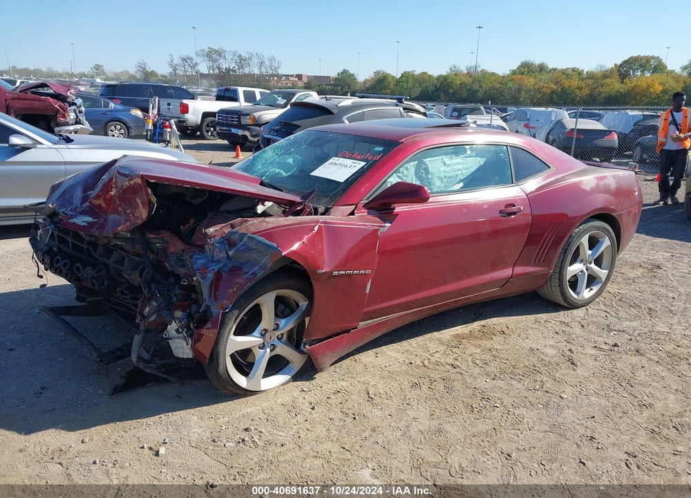 2011 CHEVROLET CAMARO 1LT VIN: 2G1FB1ED1B9113401