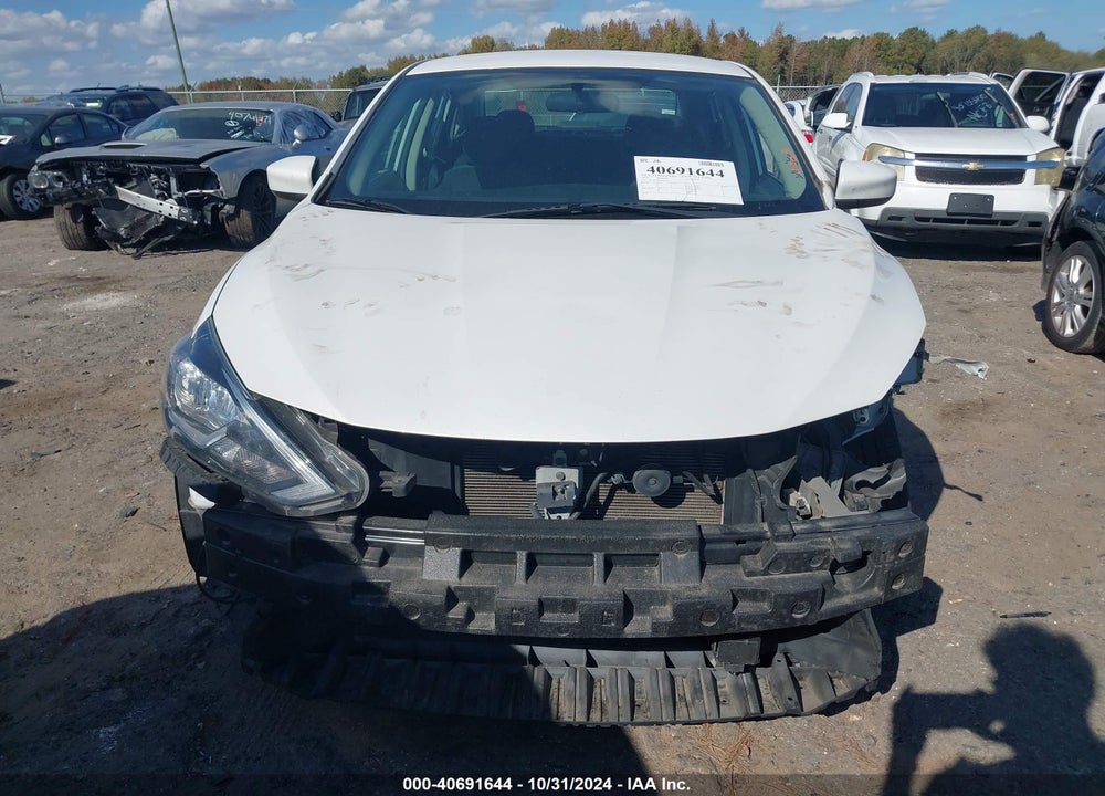 2018 NISSAN SENTRA SV VIN: 3N1AB7AP9JL654411