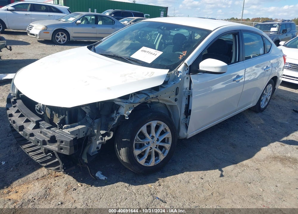 2018 NISSAN SENTRA SV VIN: 3N1AB7AP9JL654411