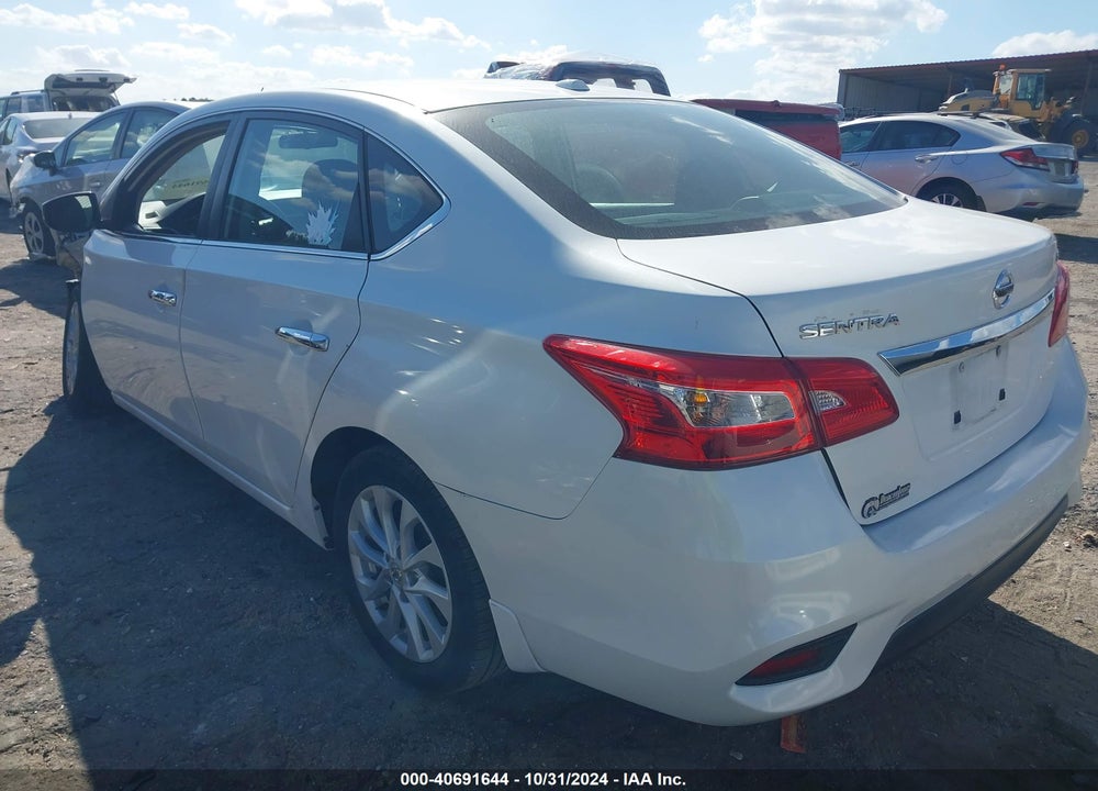 2018 NISSAN SENTRA SV VIN: 3N1AB7AP9JL654411