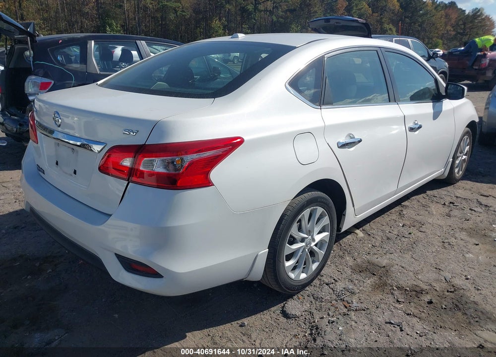 2018 NISSAN SENTRA SV VIN: 3N1AB7AP9JL654411