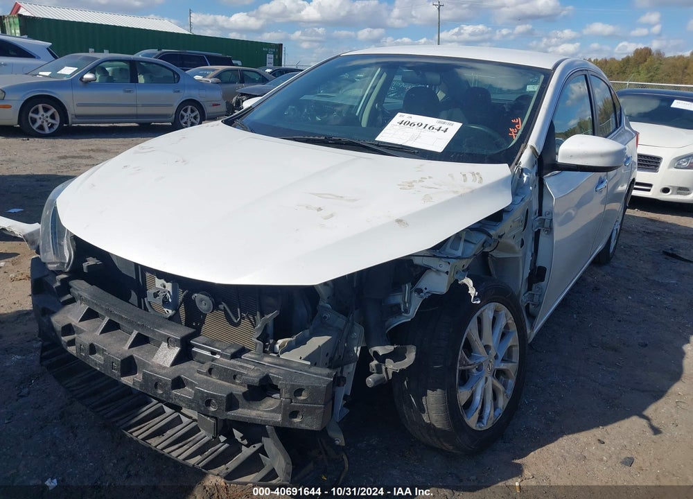 2018 NISSAN SENTRA SV VIN: 3N1AB7AP9JL654411