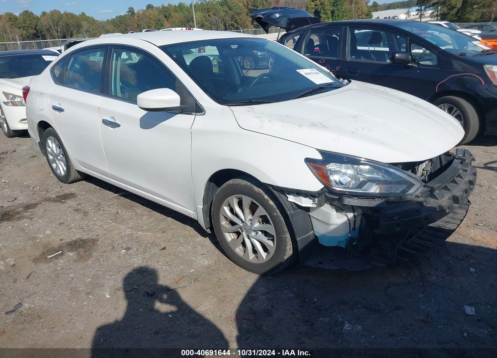 2018 NISSAN SENTRA SV VIN: 3N1AB7AP9JL654411