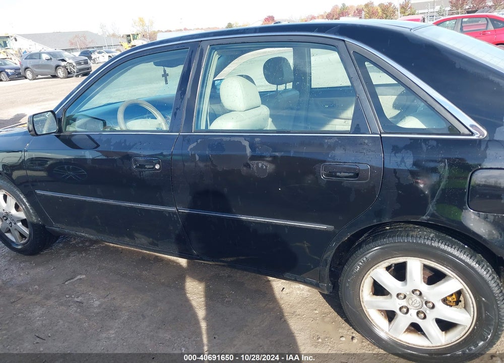 2000 TOYOTA AVALON XLS VIN: 4T1BF28B9YU050145