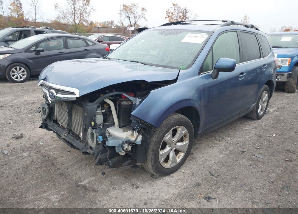 2016 SUBARU FORESTER 2.5I LIMITED VIN: JF2SJAHC6GH444247