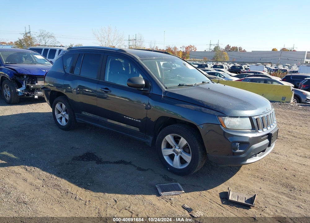 2014 JEEP COMPASS SPORT VIN: 1C4NJDBB7ED566410