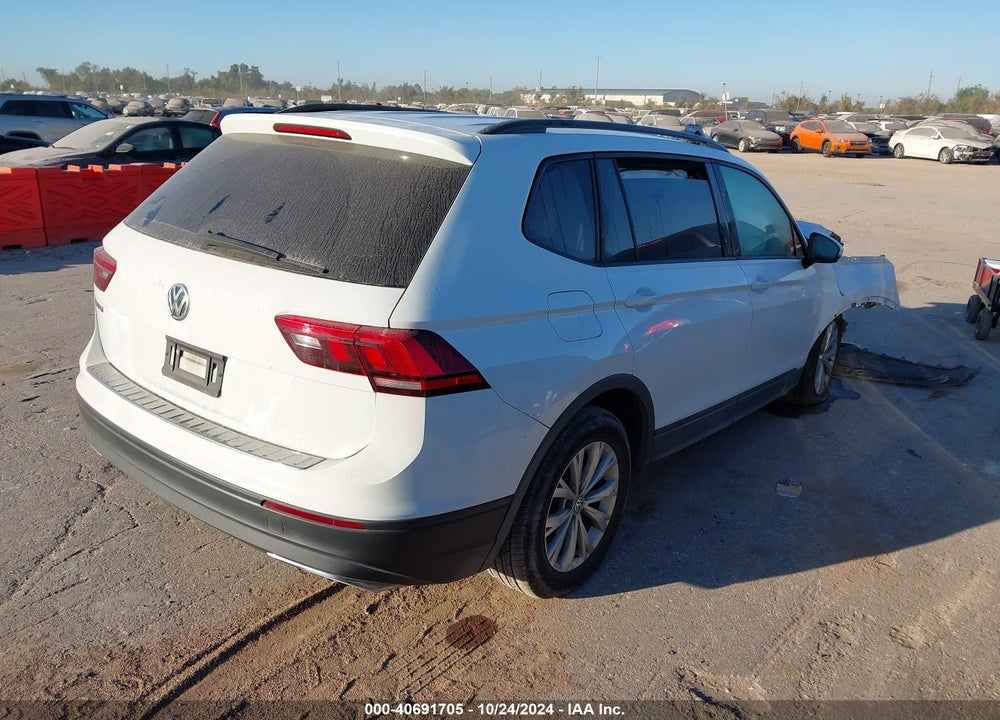 2019 VOLKSWAGEN TIGUAN 2.0T S VIN: 3VV1B7AX4KM142808