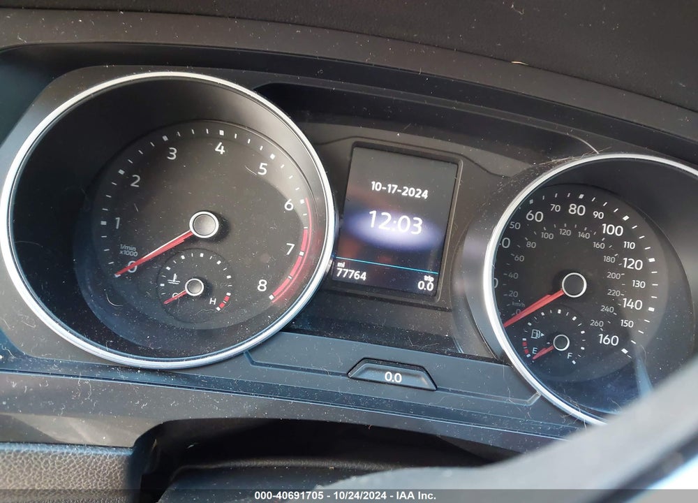2019 VOLKSWAGEN TIGUAN 2.0T S VIN: 3VV1B7AX4KM142808