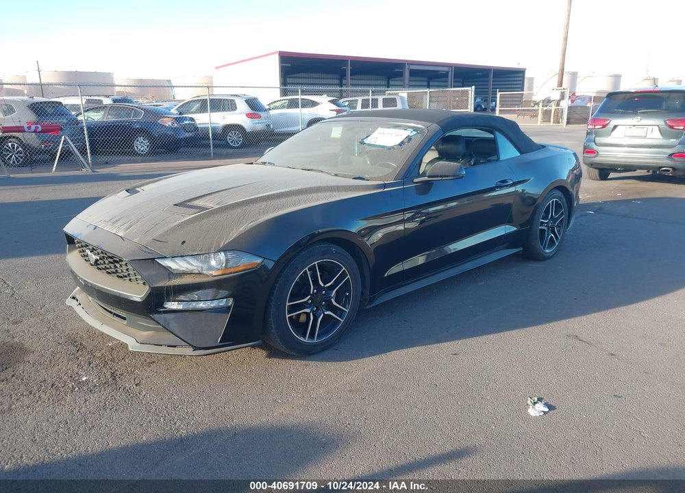 2018 FORD MUSTANG ECOBOOST PREMIUM VIN: 1FATP8UHXJ5110233